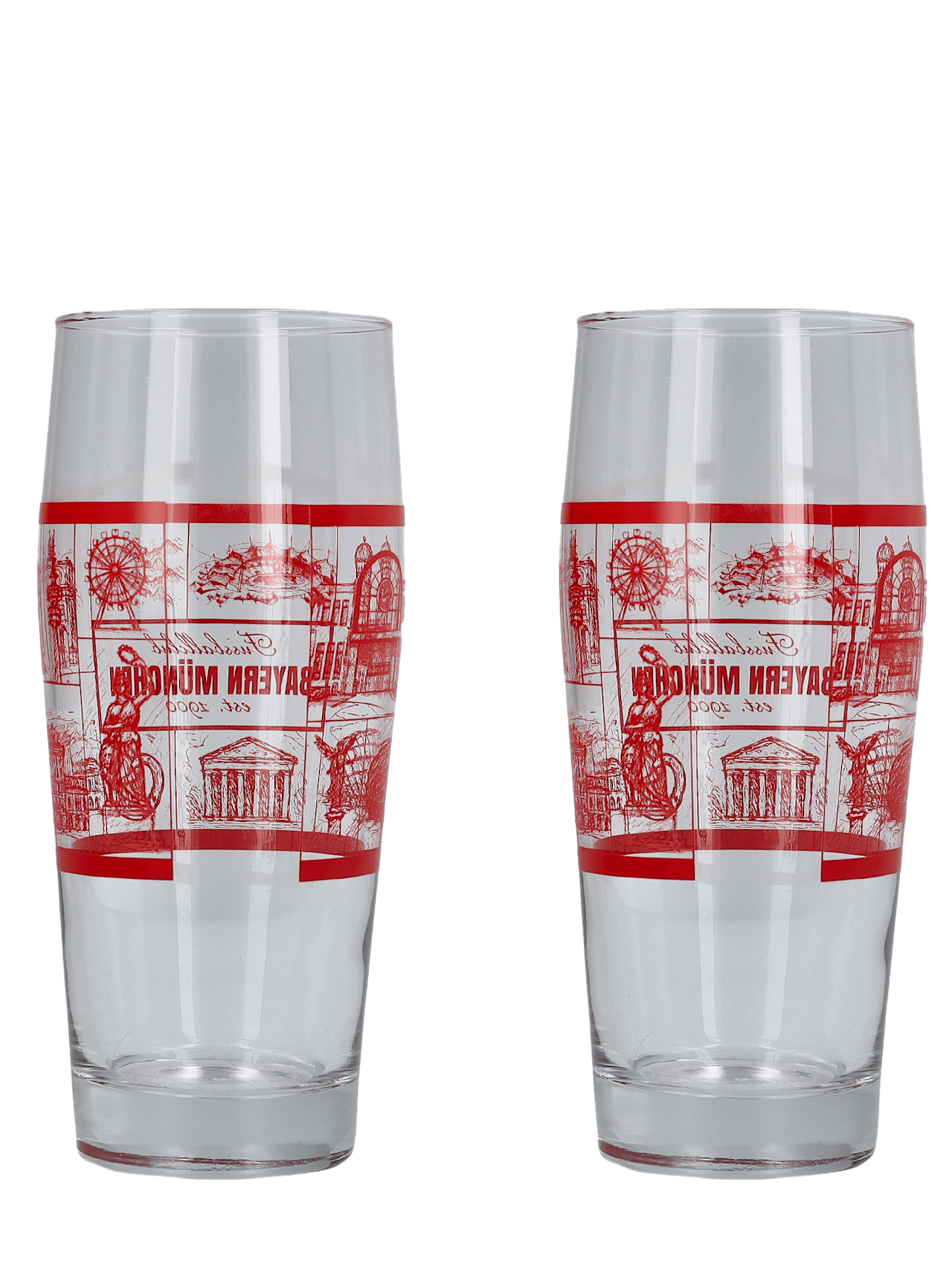 Halbeglas 2er-Set München 0,5 l detail 2