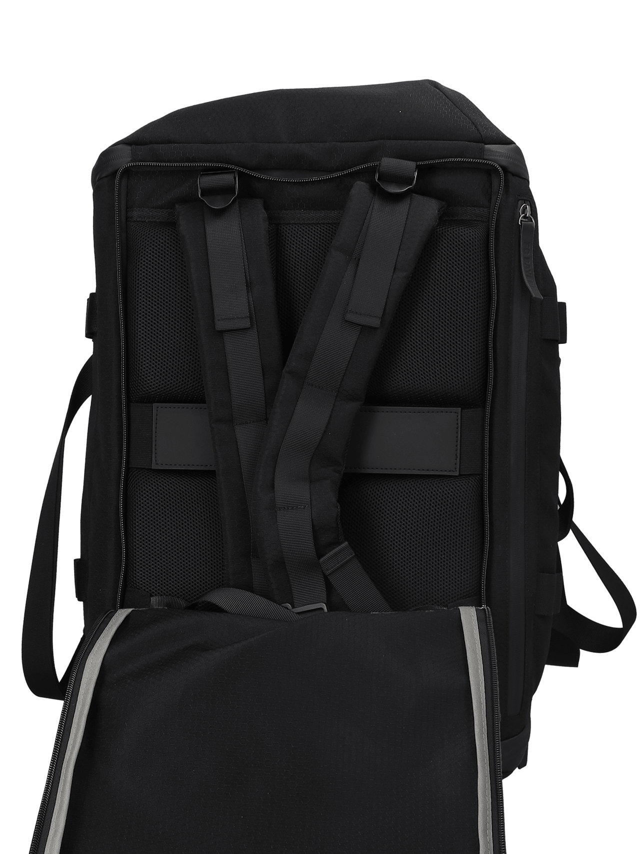 Weekender with backpack function detail 6