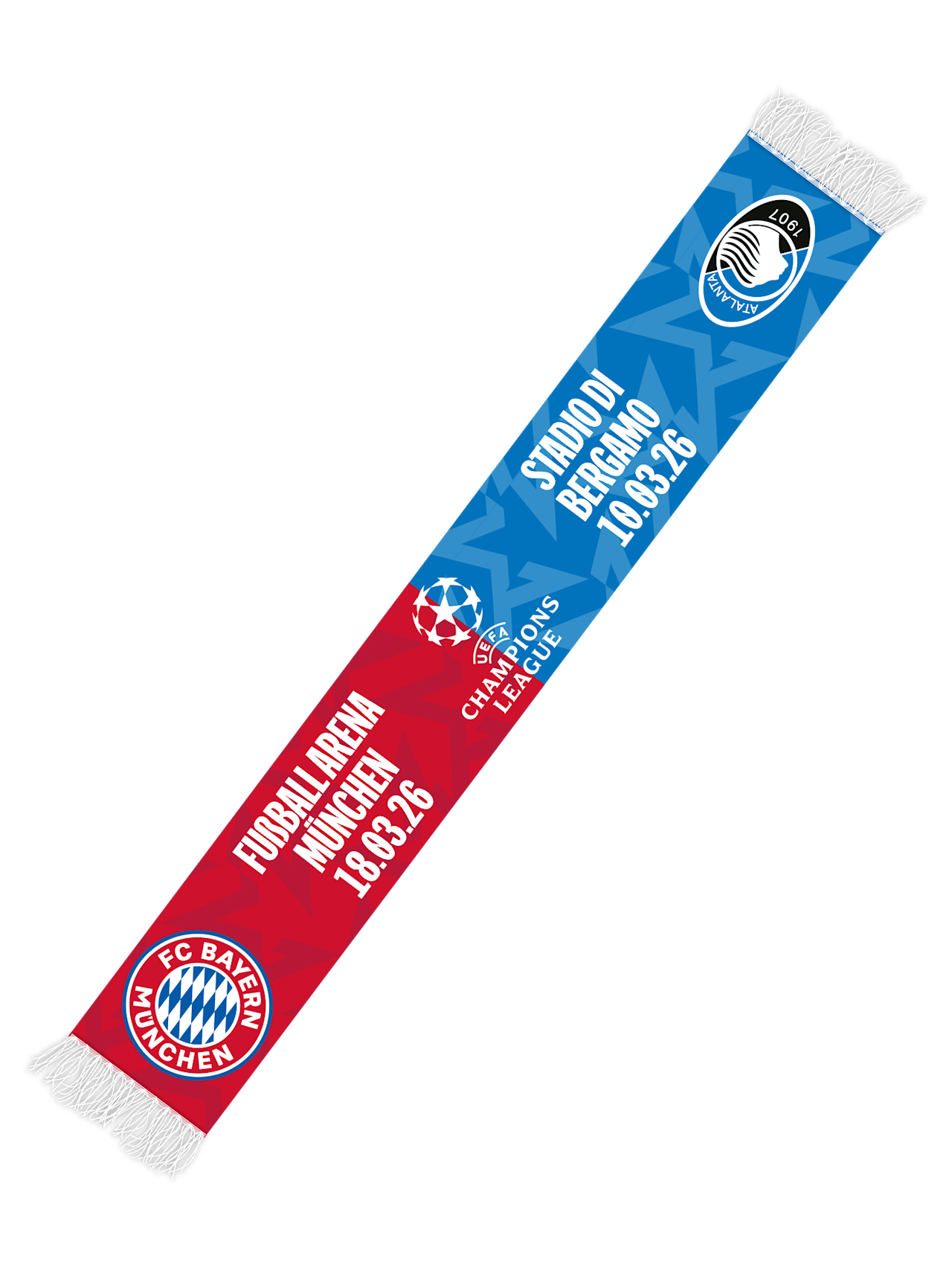 Schal UCL Achtelfinale Atalanta 25-26 detail 2
