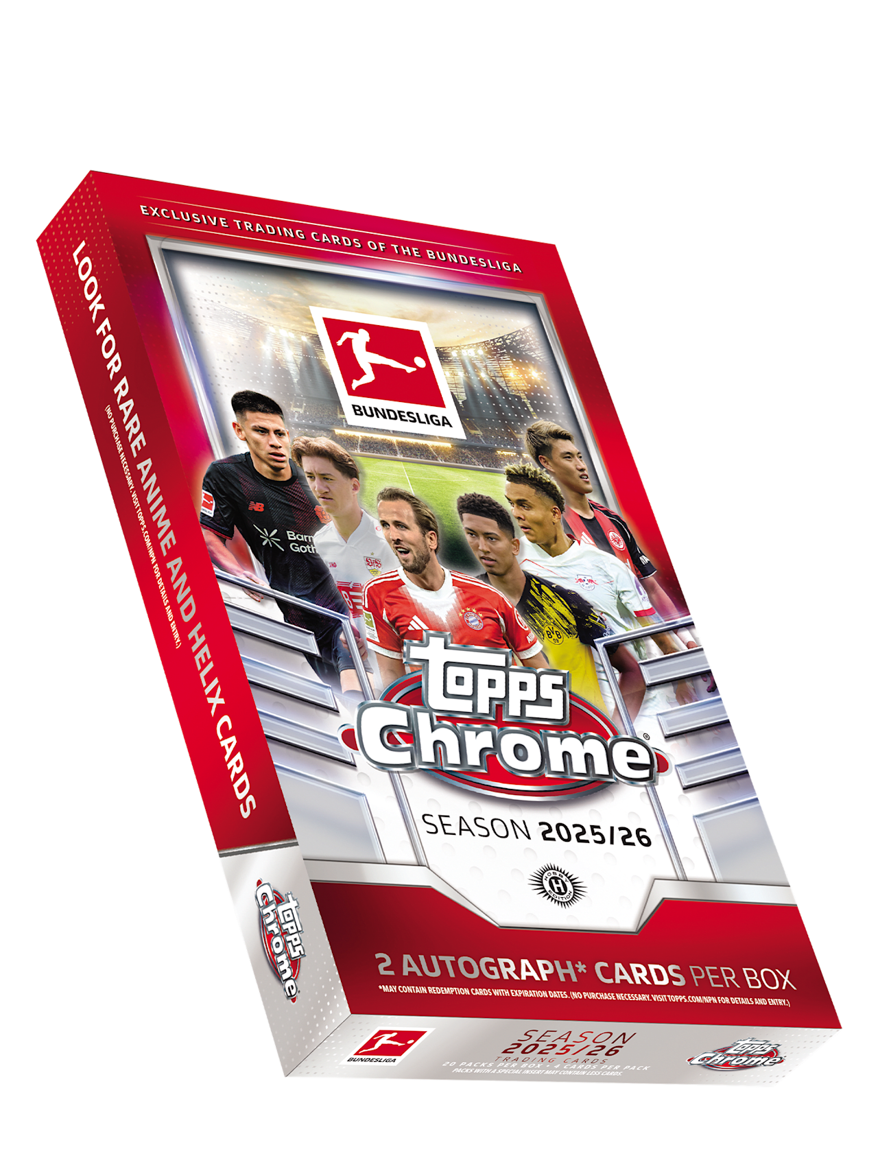 Bundesliga Chrome Hobby Box 2025-26 detail 1