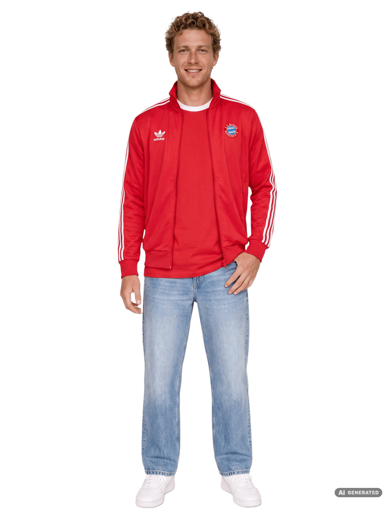 Zip-up Jacke Stadionkollektion detail 3