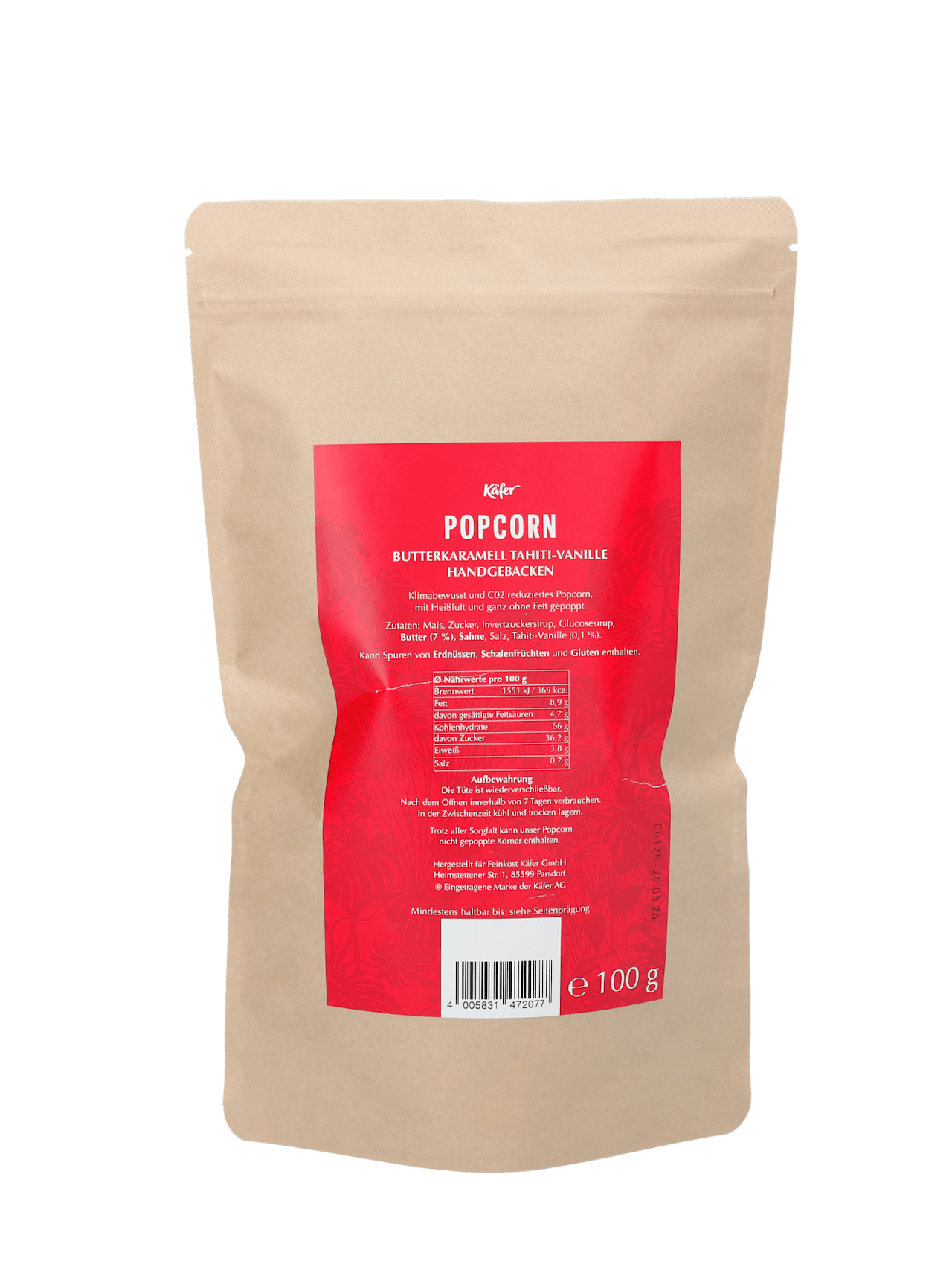 Popcorn Meister 2026 100g detail 2