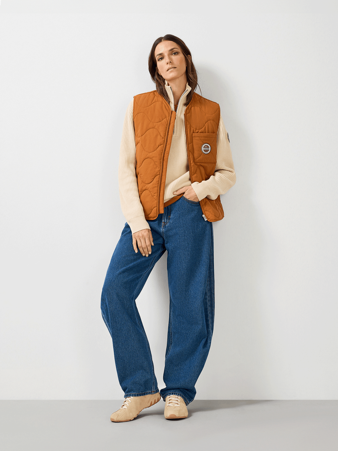 Knitted Half-Zip Heimat detail 3