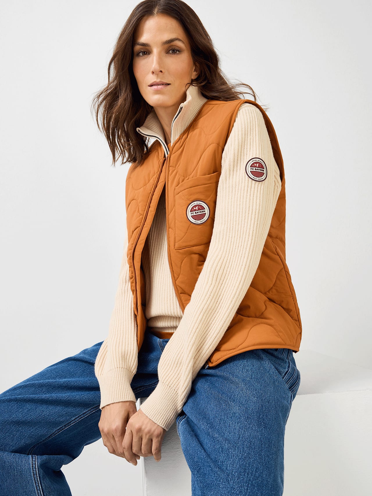 Knitted Half-Zip Heimat detail 4