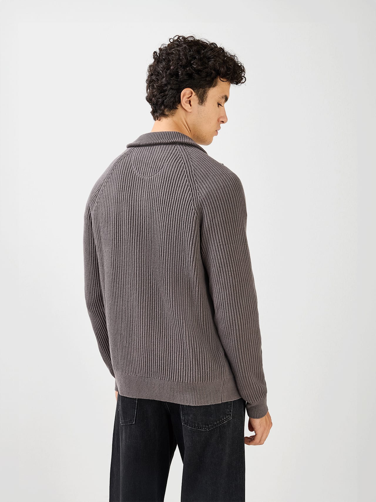 Chaqueta de punto con cremallera Inicio detail 2