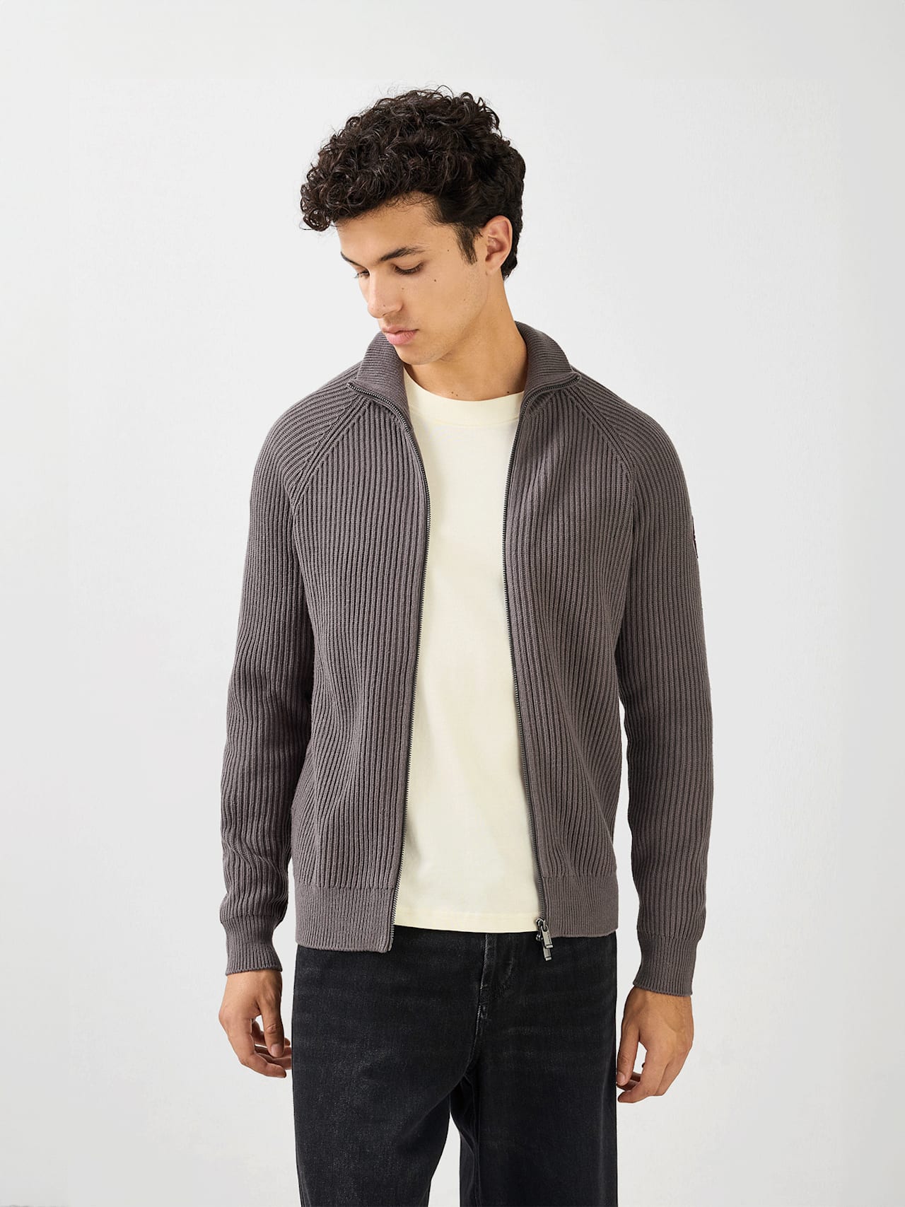 Chaqueta de punto con cremallera Inicio detail 5