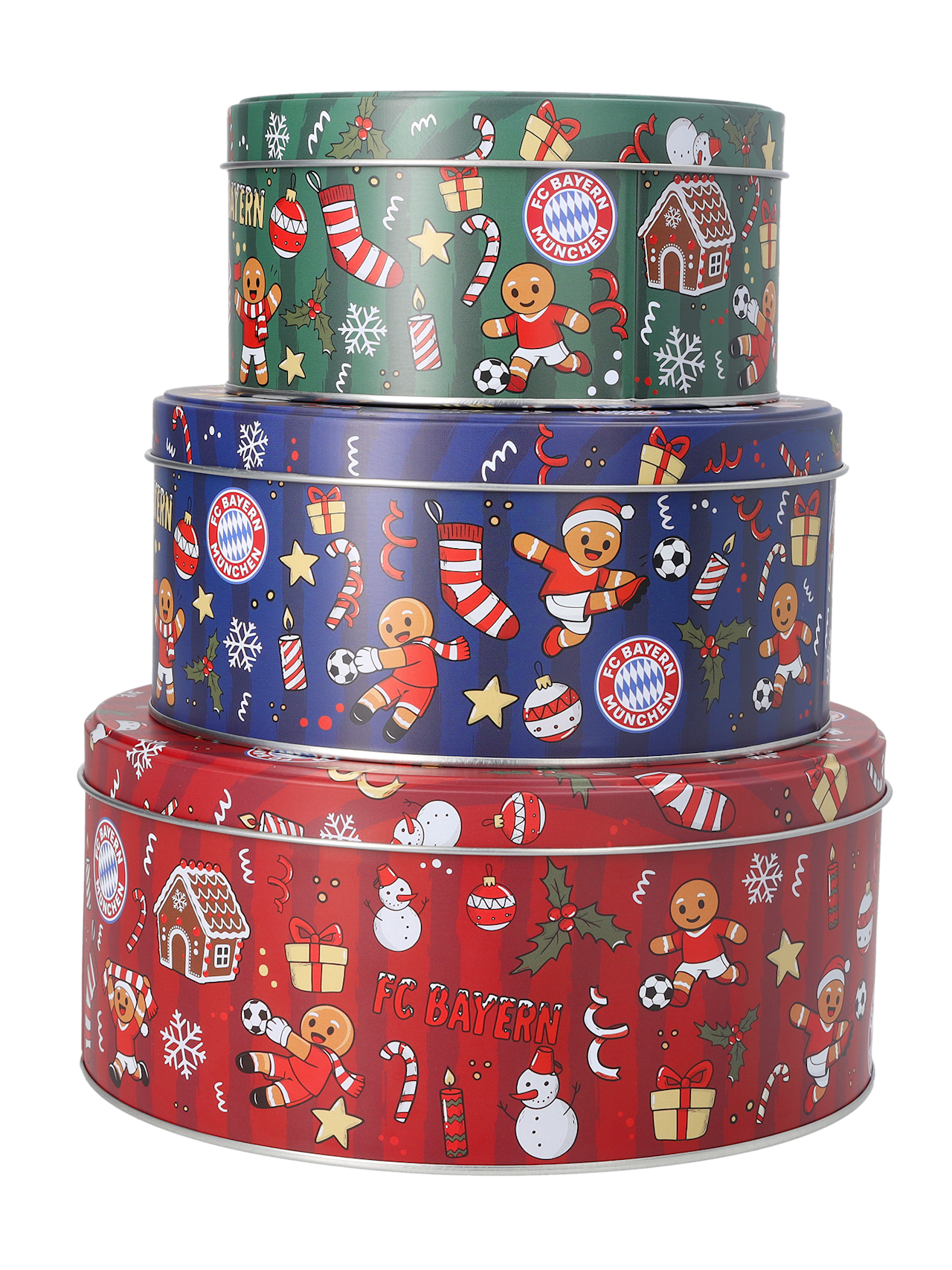 Set di 3 barattoli per biscotti Winter detail 3