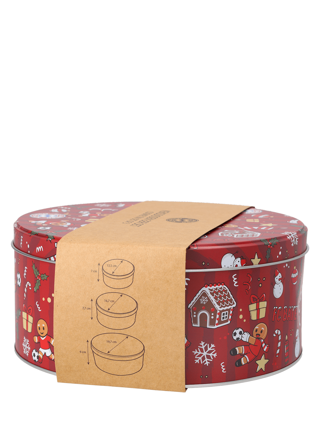Set di 3 barattoli per biscotti Winter detail 5