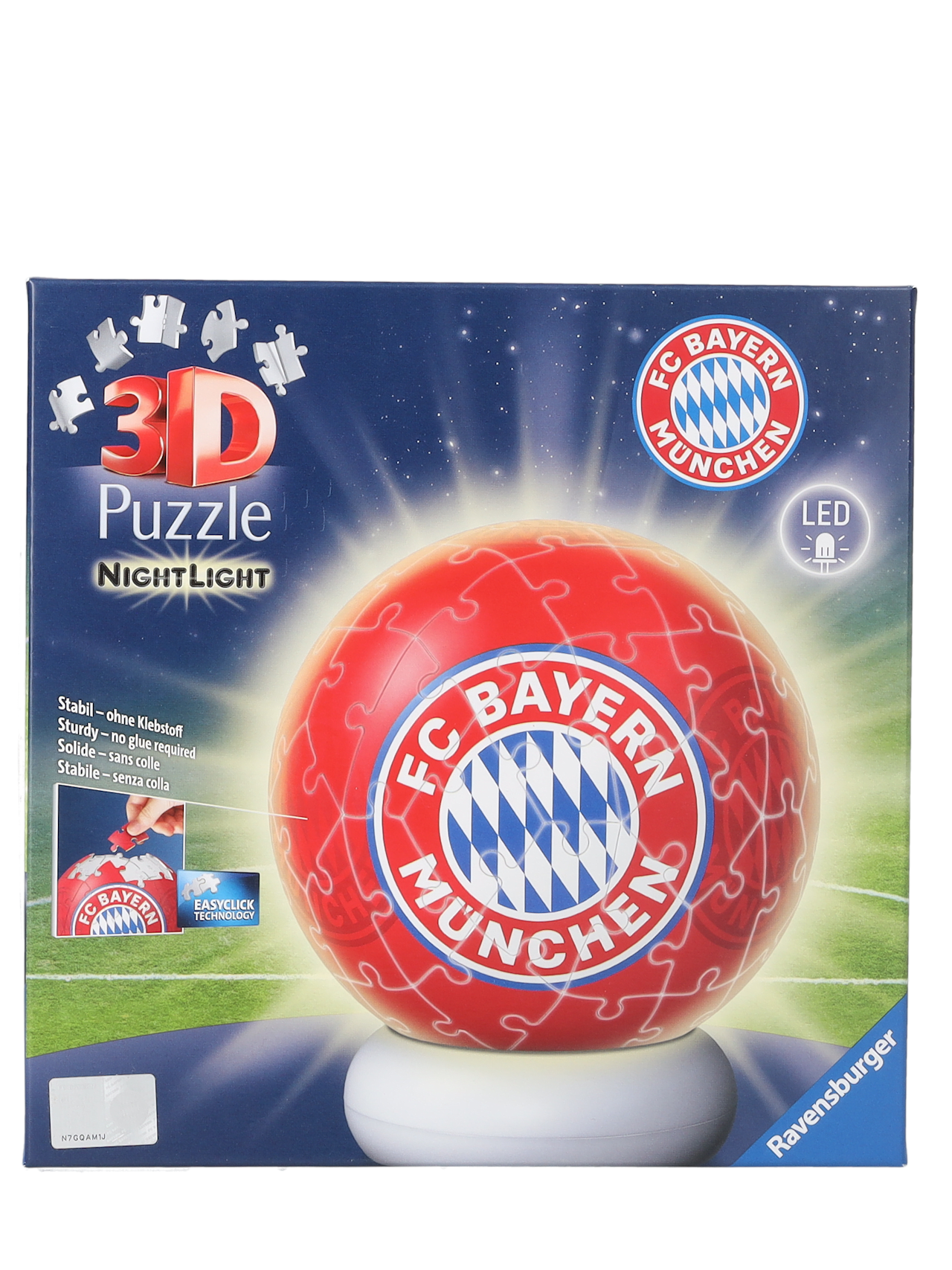 3D puzzle night light detail 3