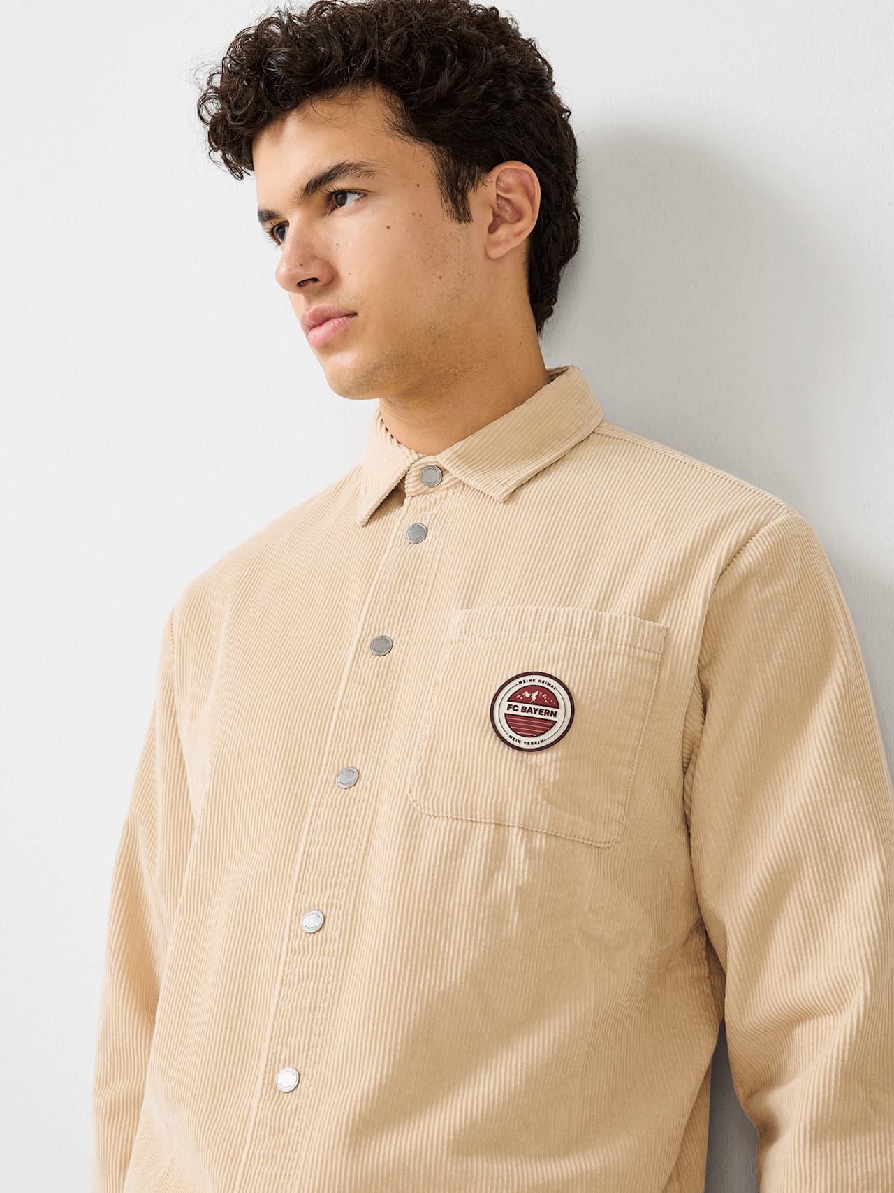 Corduroy shirt home detail 6