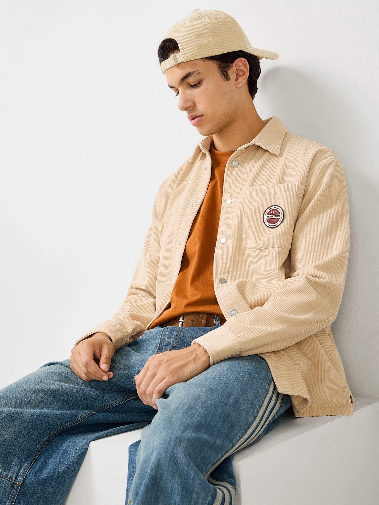 Corduroy shirt home detail 8