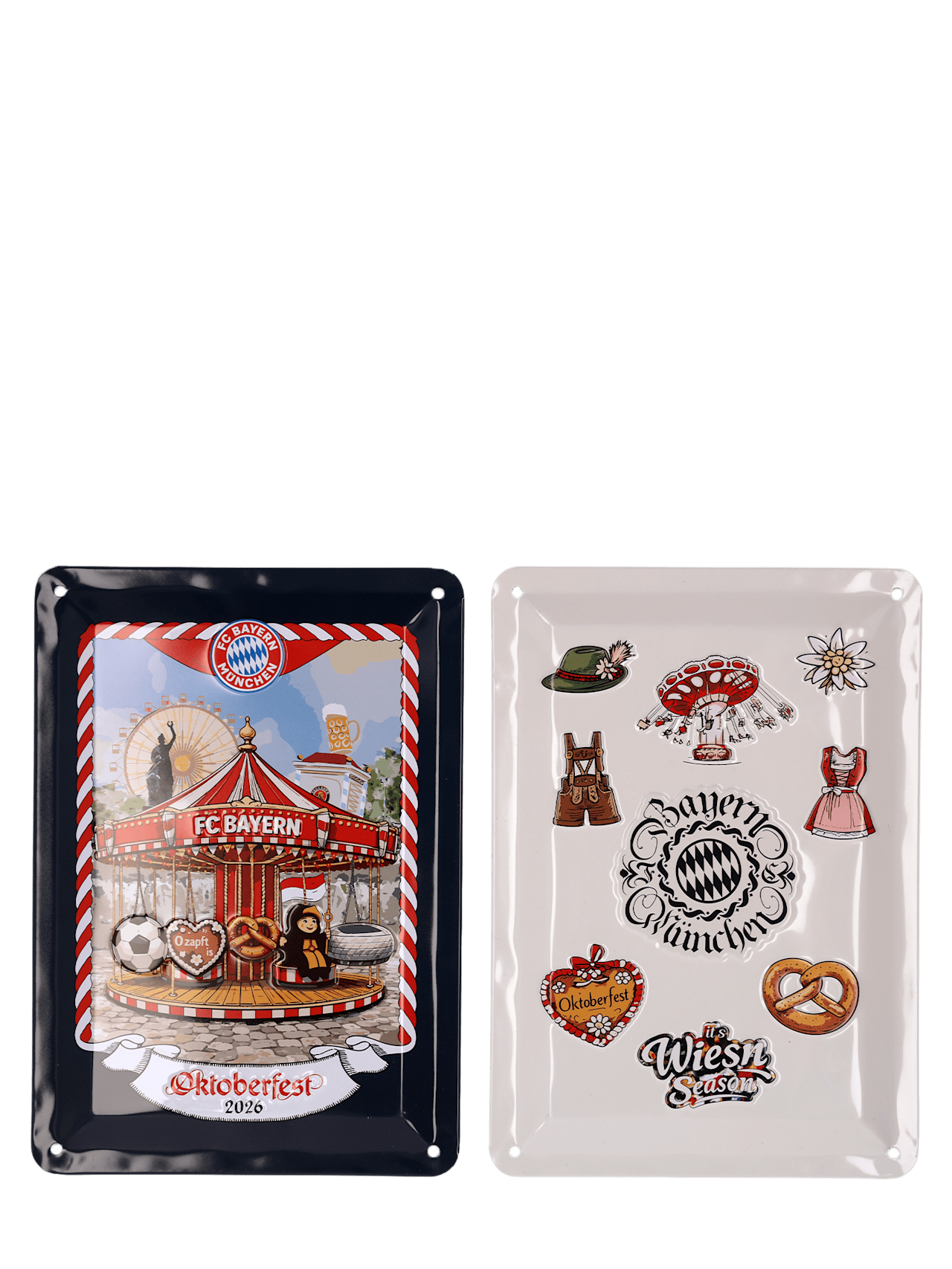 Metallschild 2er-Set Oktoberfest™ 1
