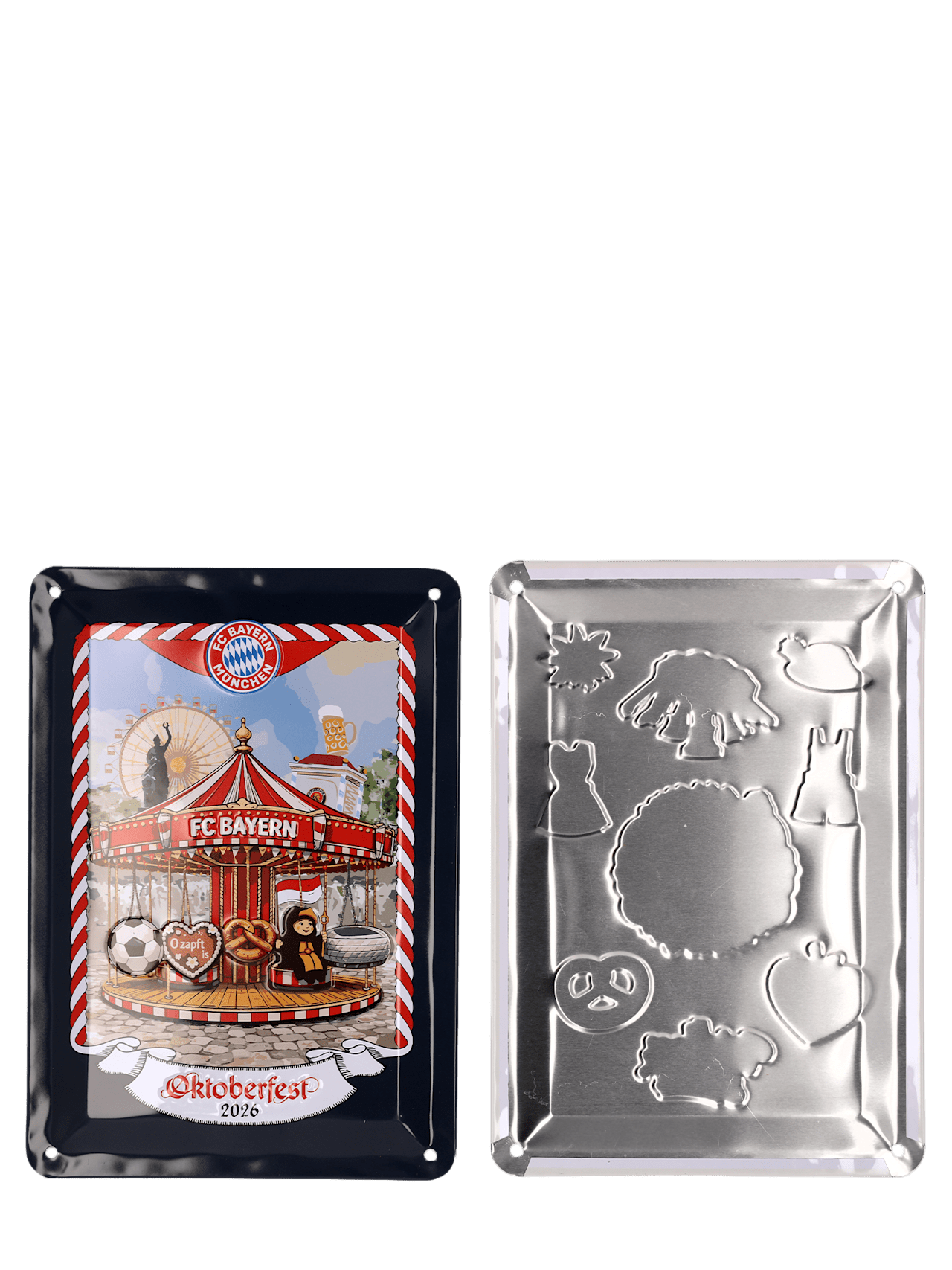 Metallschild 2er-Set Oktoberfest™ detail 2