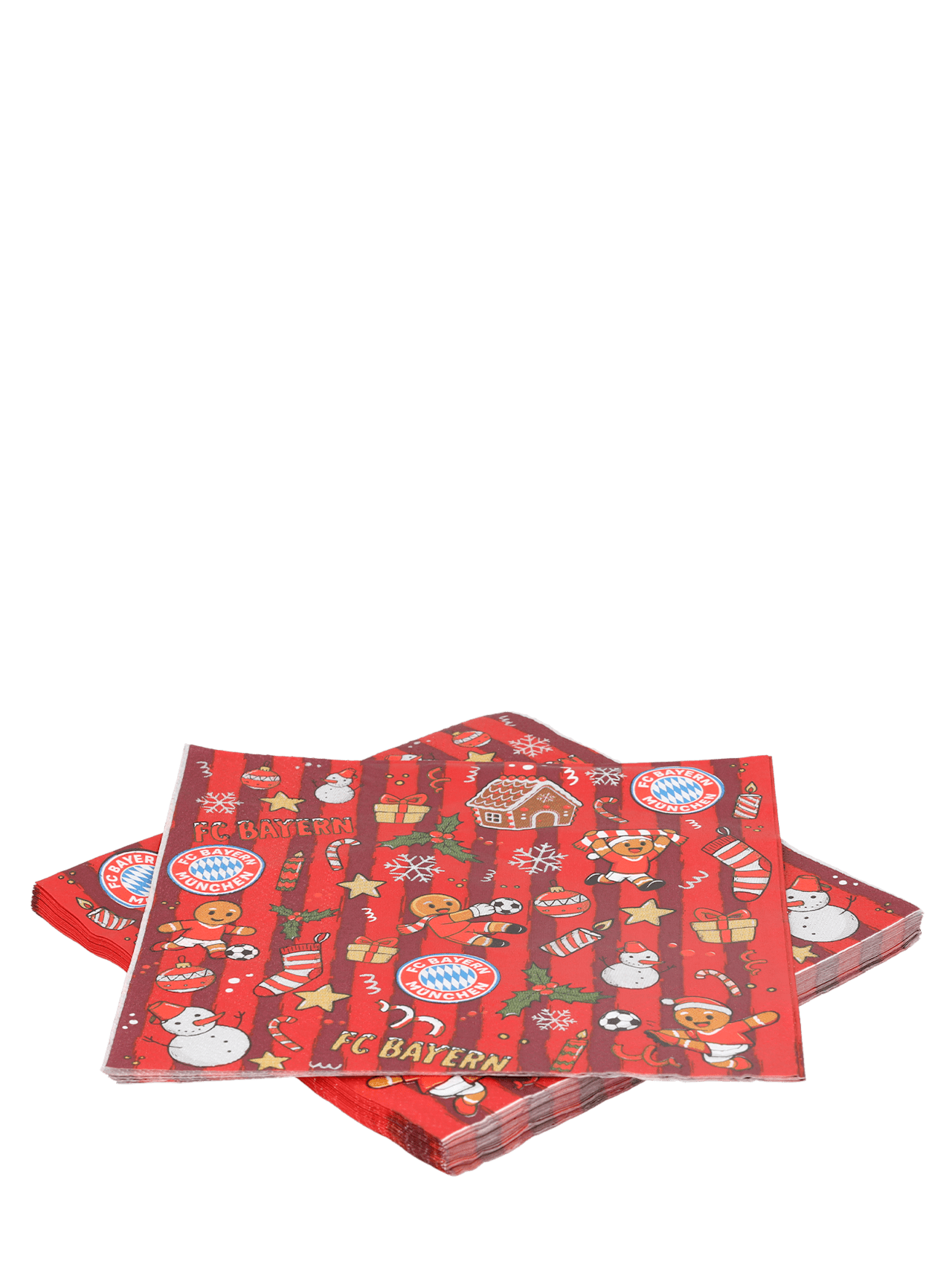 Set of 20 winter napkins detail 4