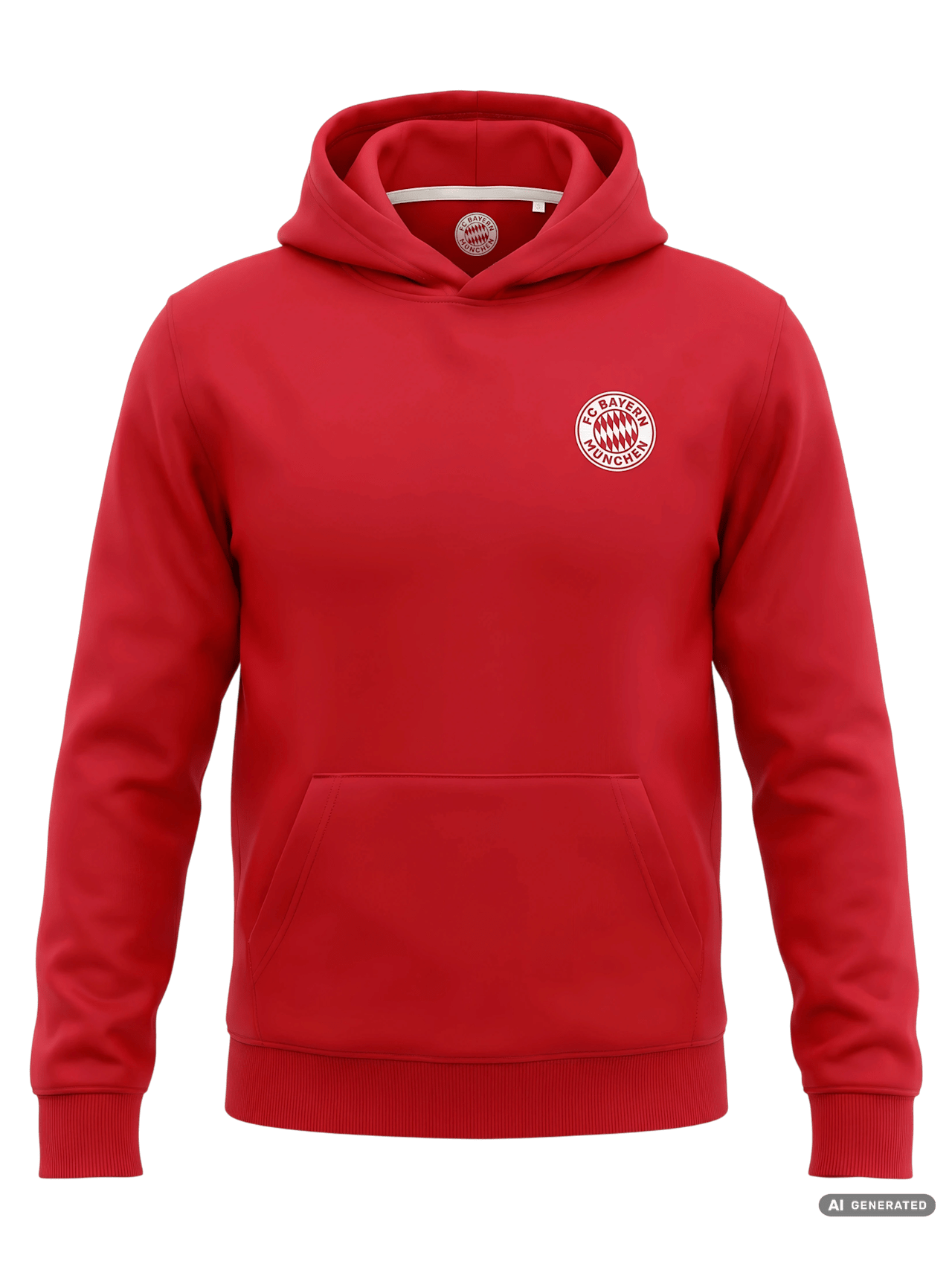 Hoodie Red against Racism detail 5