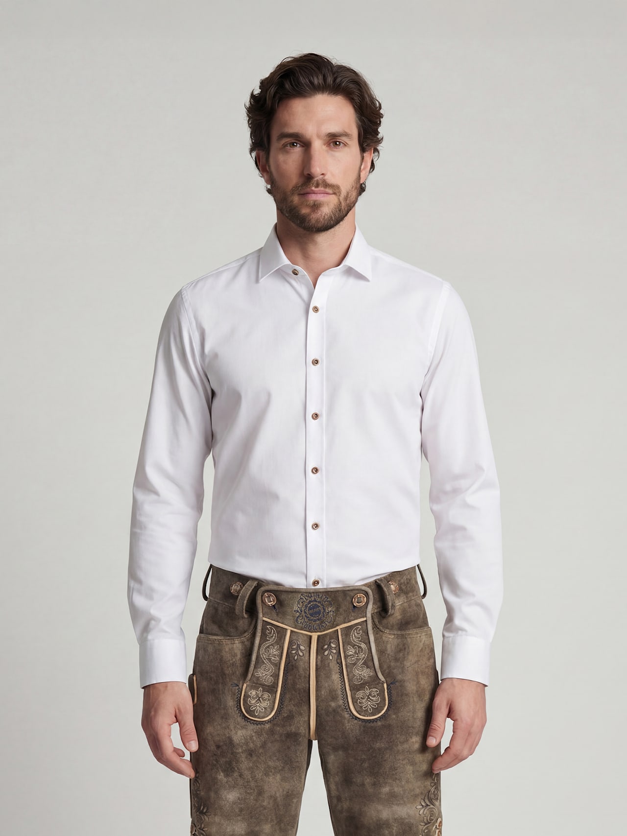 Camisa estilo bávaro detail 1