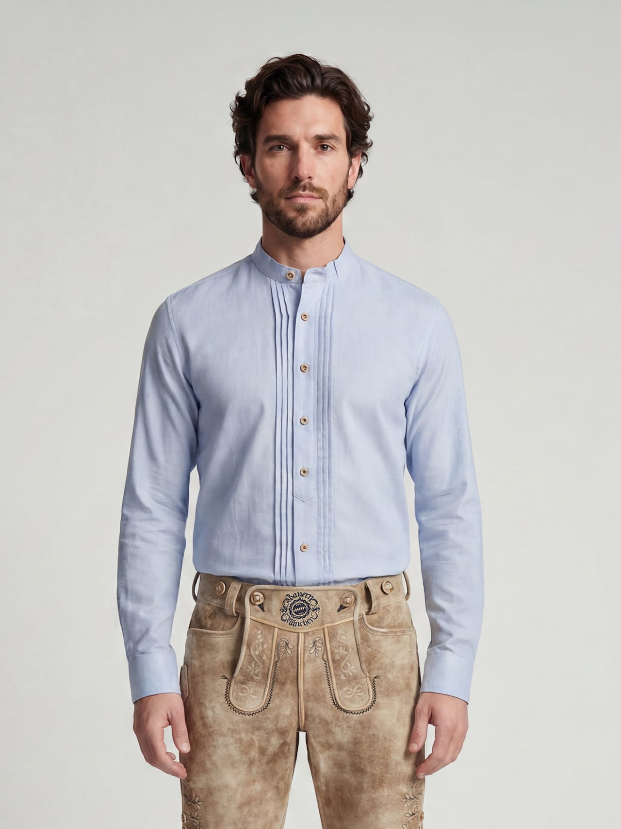 Camisa estilo bávaro detail 1