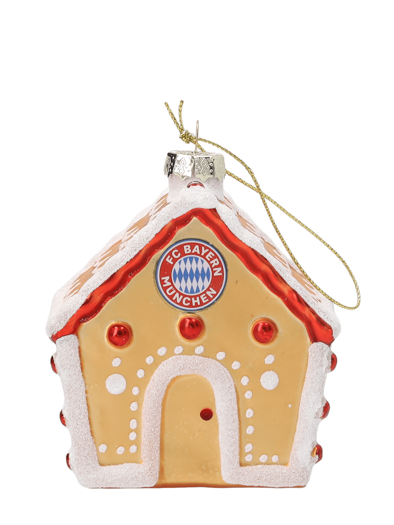 Christbaumkugel Lebkuchenhaus 1