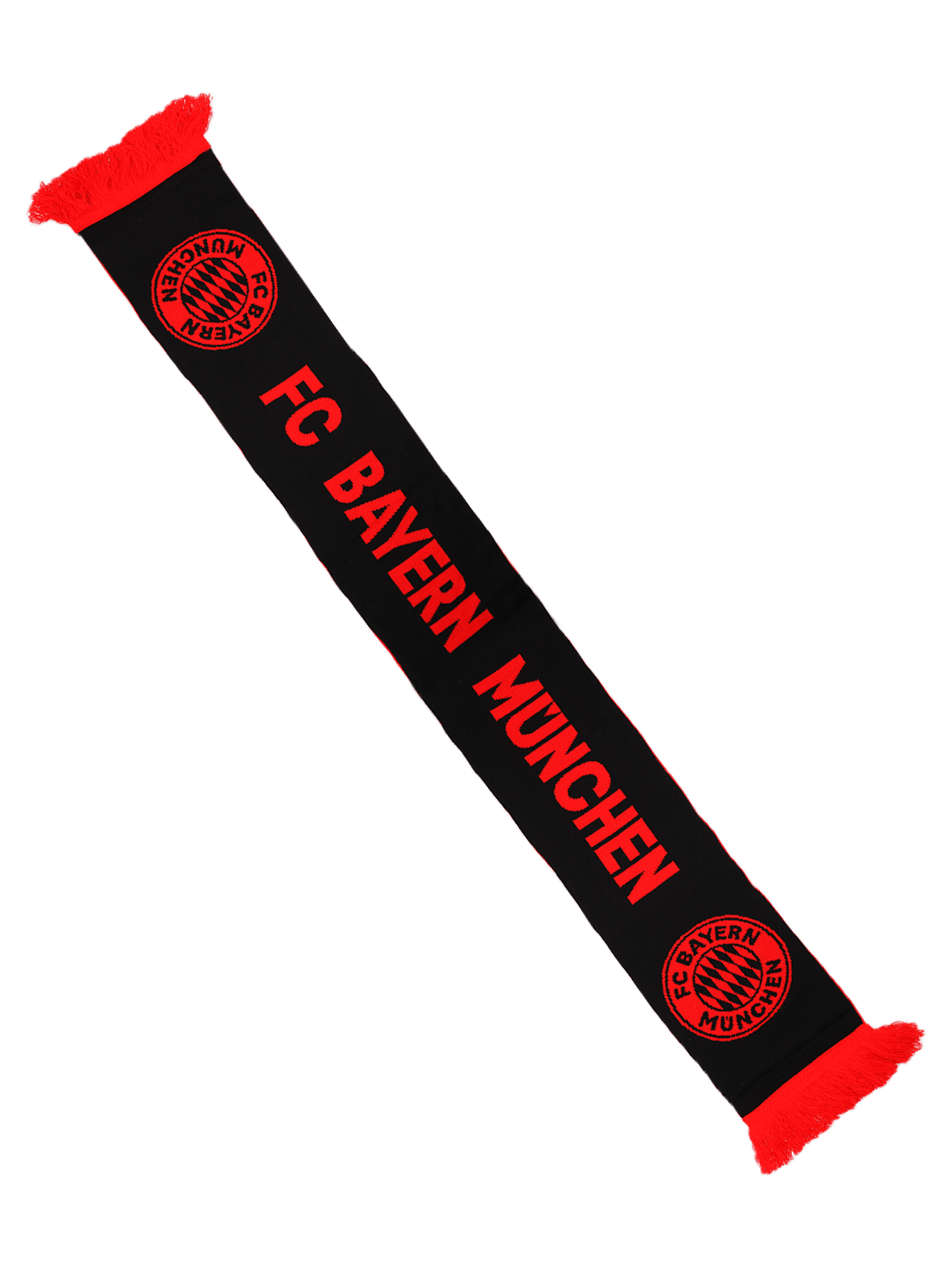 Schal Red & Black detail 2