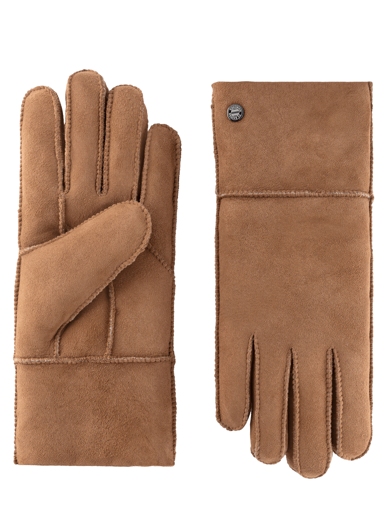 Handschuhe Lammfell detail 1