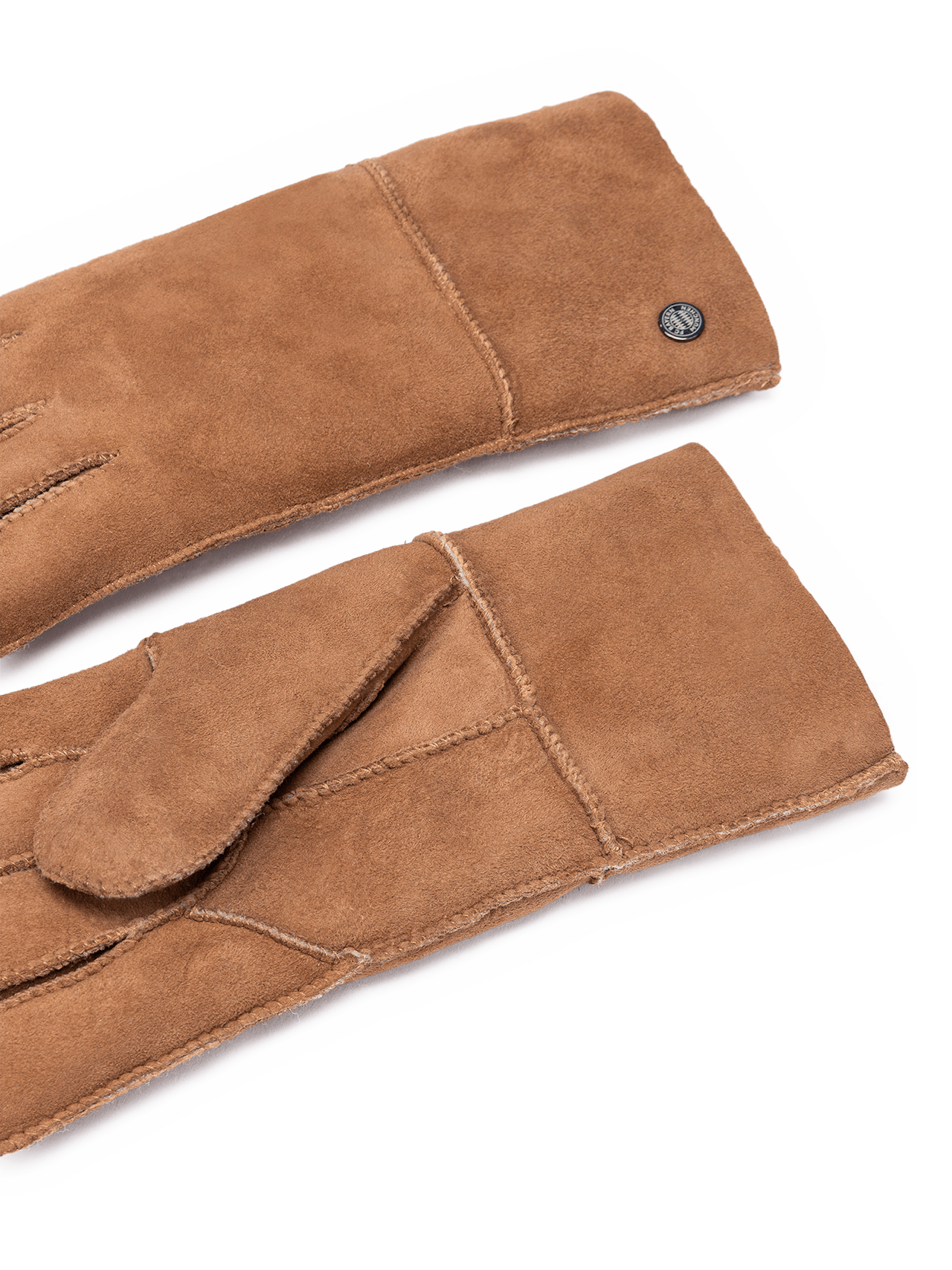 Handschuhe Lammfell detail 3