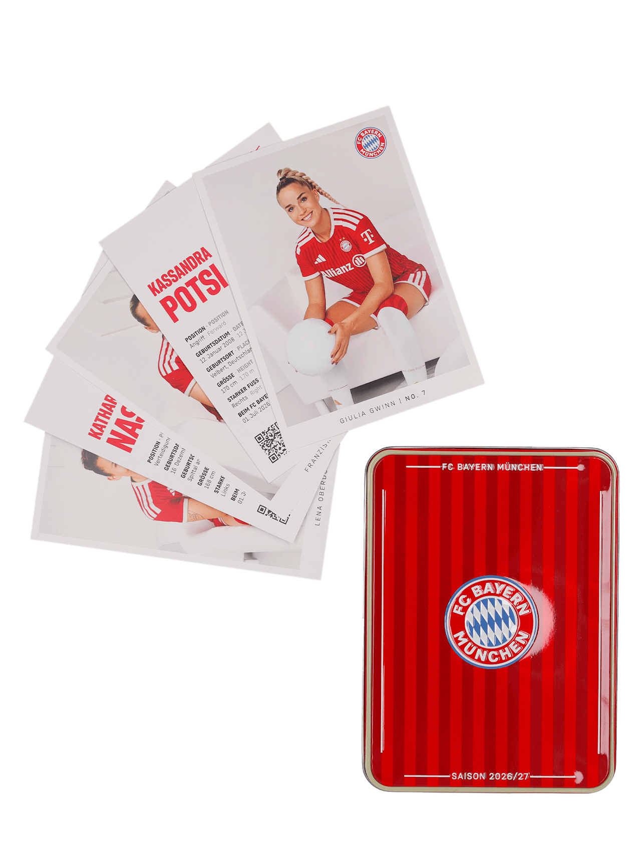 Autogrammkartenbox Frauen Team 2026-27 detail 4
