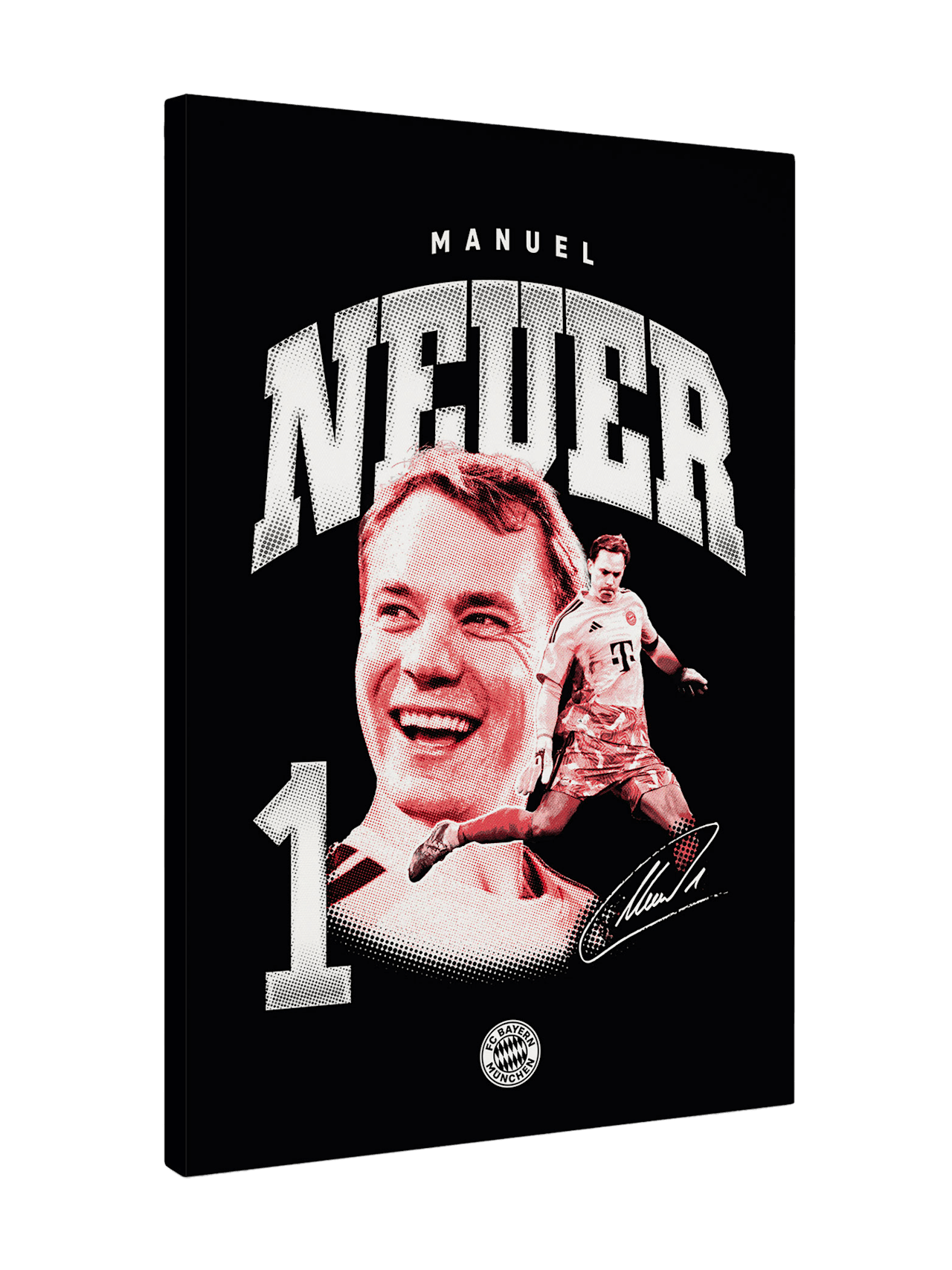 Manuel Neuer Leinwand Neuer 40x60 cm 1