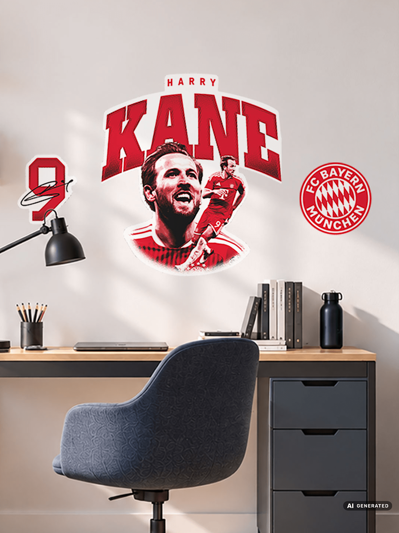 Wandtattoo Kane 40x60 cm detail 2