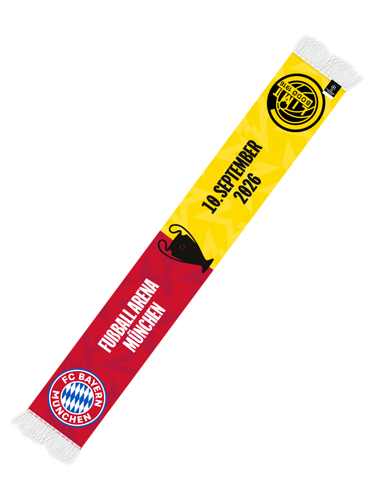 UCL Group 26-27 FK Bodø Glimt Scarf detail 2