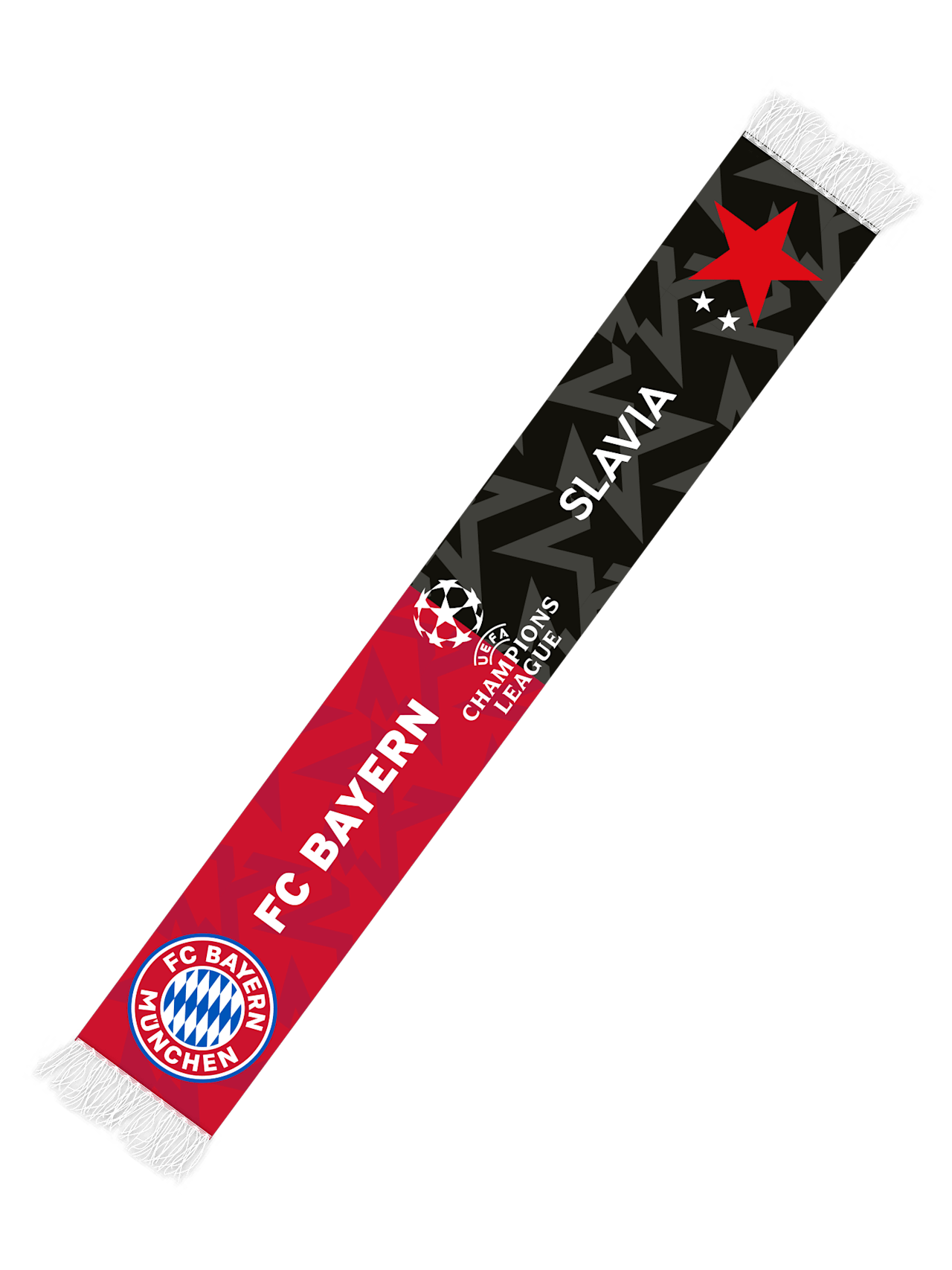 Unisex UCL Group 26-27 SK Slavia Prague Scarf 1
