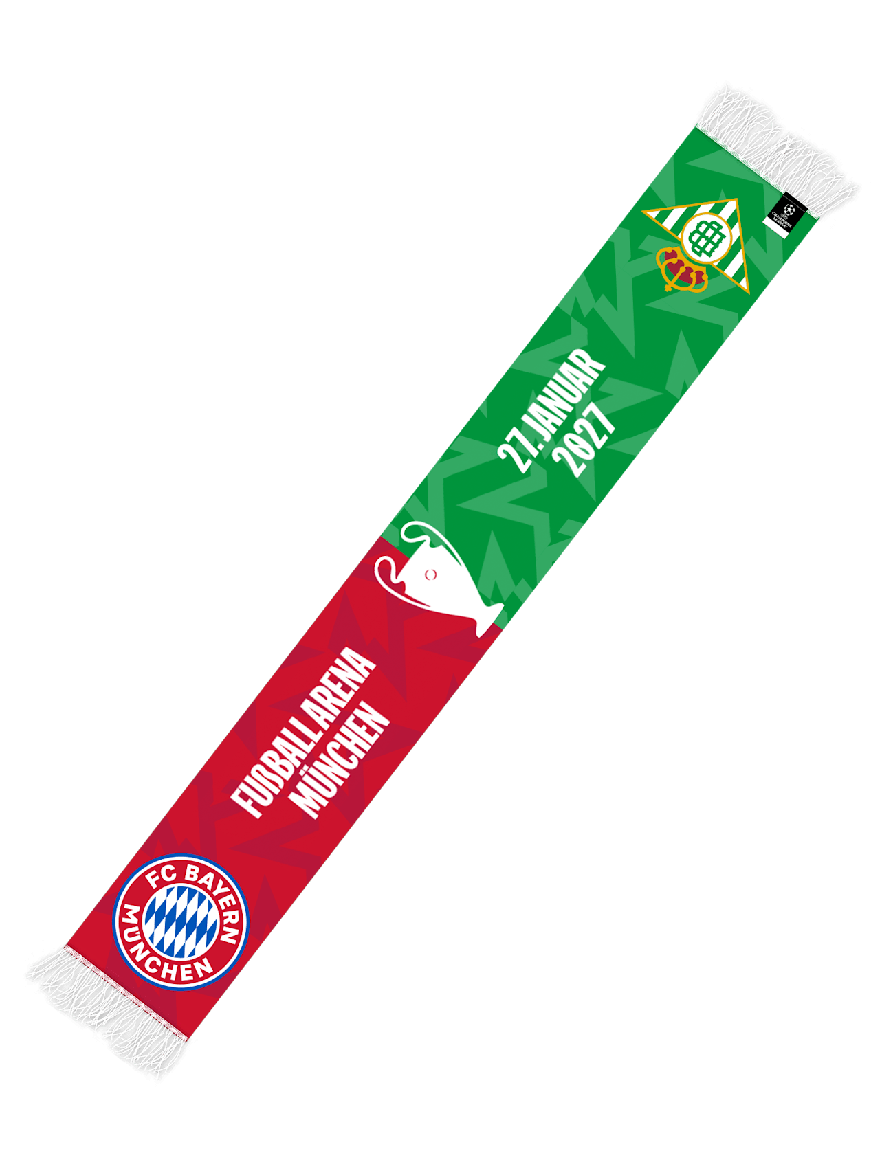 UCL Group 26-27 Betis Sevilla Scarf detail 2