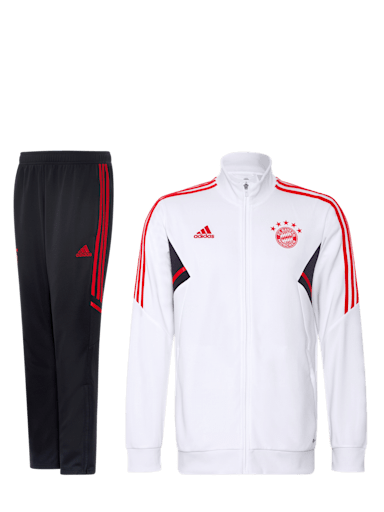 Kinderen Trainingspak Teamline wit Offizieller FC Bayern Store