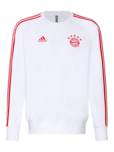 Adidas FC Bayern Originals Crew Sweatshirt White Men's Soccer ...