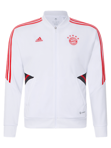 Femme Veste de surv tement Teamline blanc Official FC Bayern