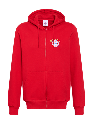 Herren Zip Jacke Logo rot Offizieller FC Bayern Store