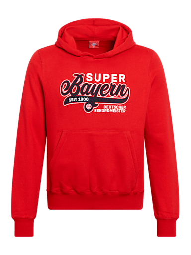 Ladies Super Bayern hoodie red Official FC Bayern Munich Store