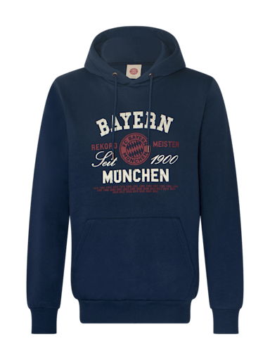 Hombre Sudadera Rekordmeister azul marino Official FC Bayern