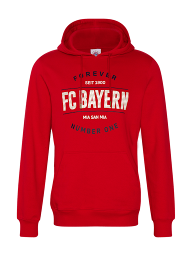 Mujer Sudadera con capucha Forever Number One rojo Official FC