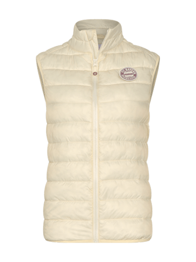 Ladies Quilted vest white Official FC Bayern Munich Store