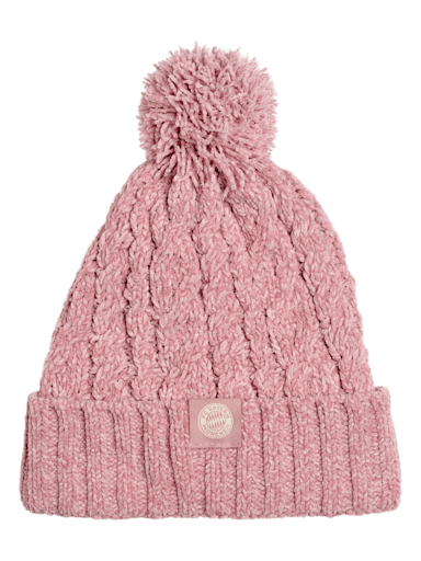 Bonnet rose à pompon