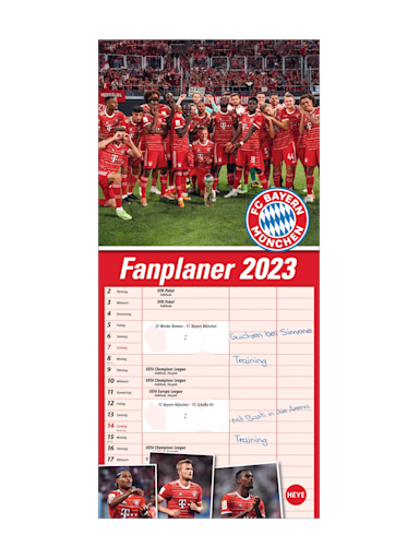 Kalender 2023 | Offizieller Fanshop des FC Bayern München