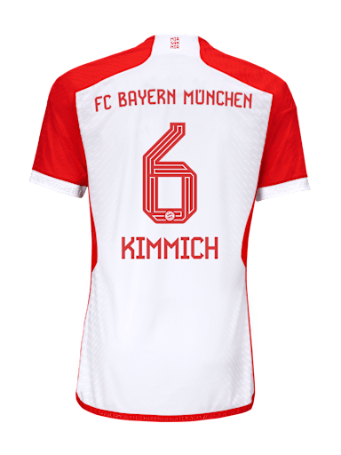 Joshua Kimmich Jersey Number 6 in the FC Bayern Store