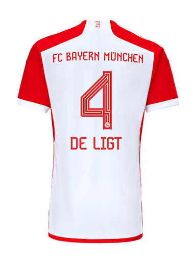 Mathijs de Ligt Jersey | Number 4 in the FC Bayern Store