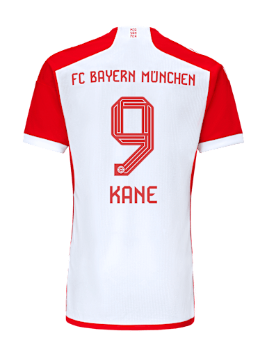 Harry Kane Jersey  Number 9 in the FC Bayern Store