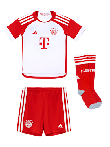 Camiseta bicolor de manga corta para equipación de fútbol para niños