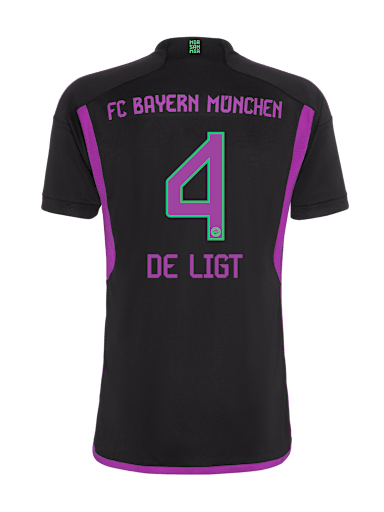 De ligt shop jersey number