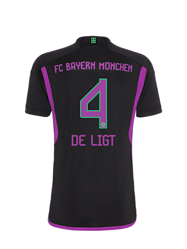 Mathijs de Ligt Jersey Number 4 in the FC Bayern Store