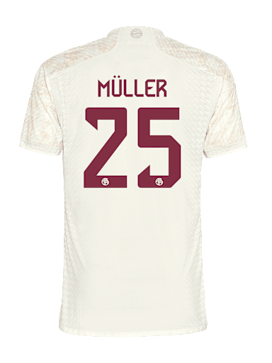 Muller jersey number best sale