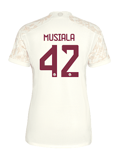 Jamal Musiala Jersey  Number 42 in the FC Bayern Store