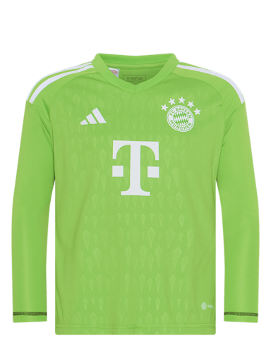Children Goalkeeper Jersey 23 24 green Official FC Bayern Munich